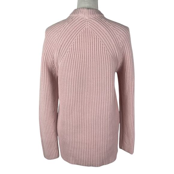 Acne Studios Katan Heavy Rib Knit Sweater Jumper Pale Dusty Pink Men's Size XS - Picture 7 of 10